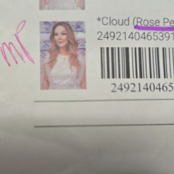 Chelsey Smith Wig Cloud In Rose Peach Lace Front - Picture 5 of 8